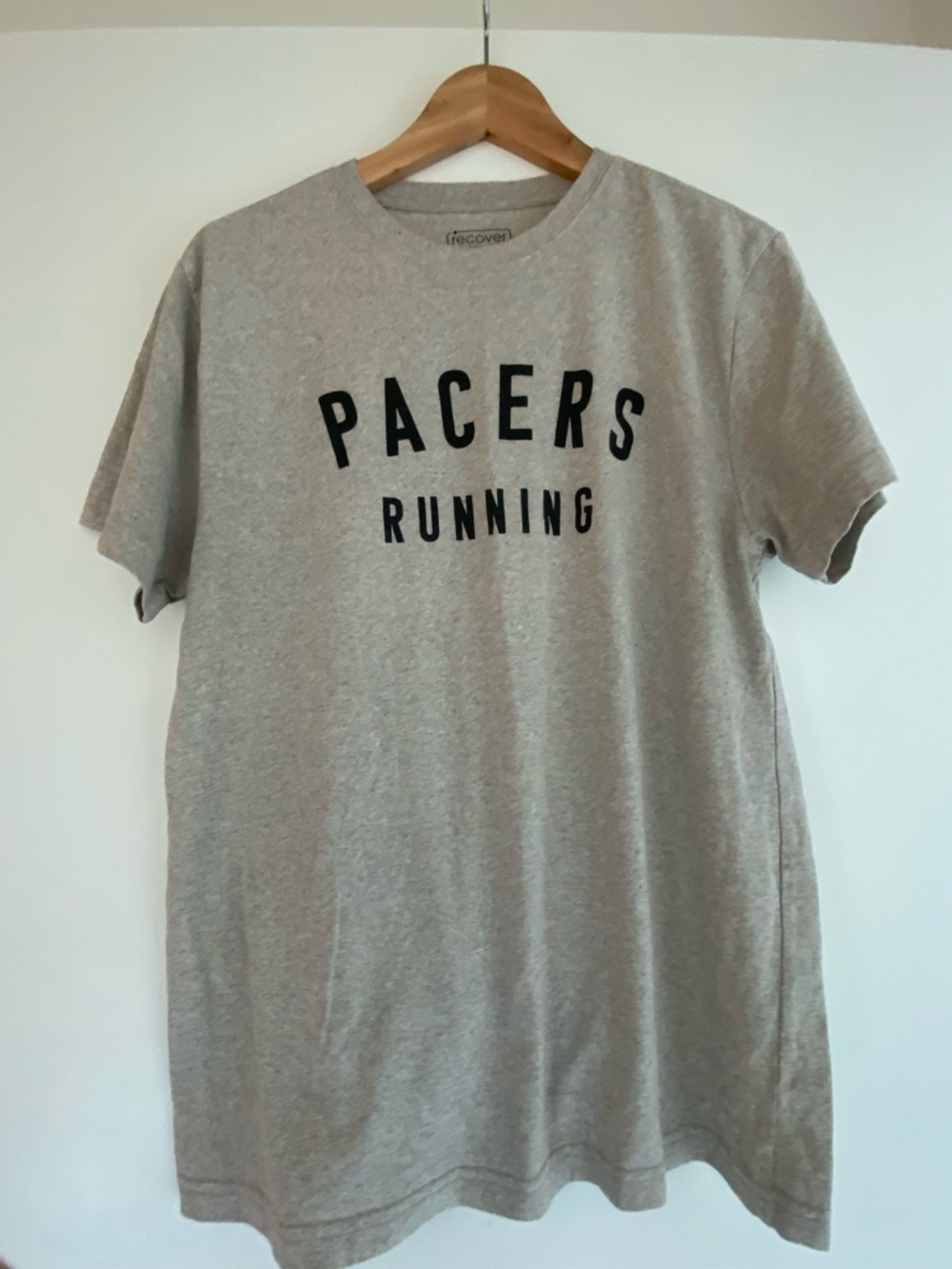 Pacers Running Grey Short Sleeve Tee